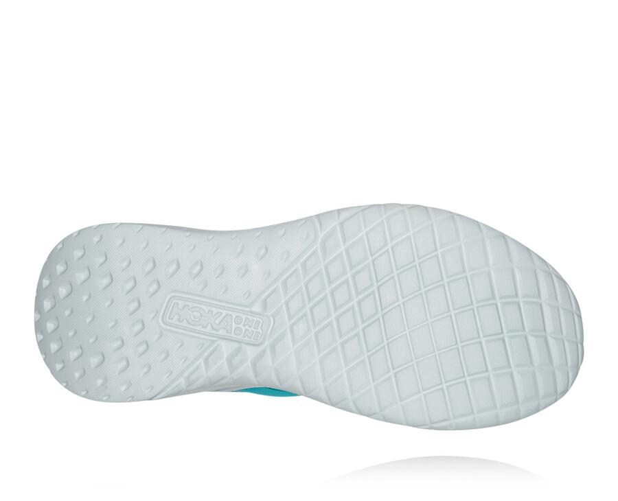 Zapatillas Running Hoka One One Mujer - Tivra - Azules/Blancas - FYN368750